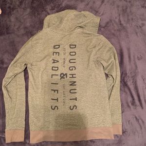 Doughnuts and deadlifts jacket